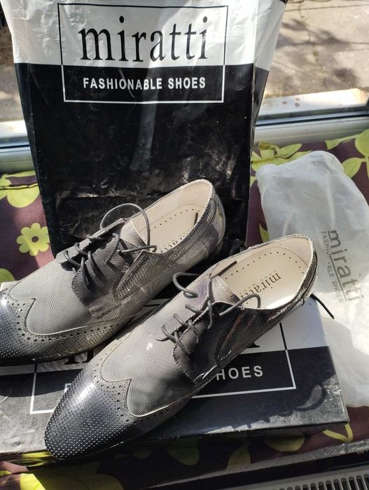 Туфлі чоловічі Miratti шкіряні