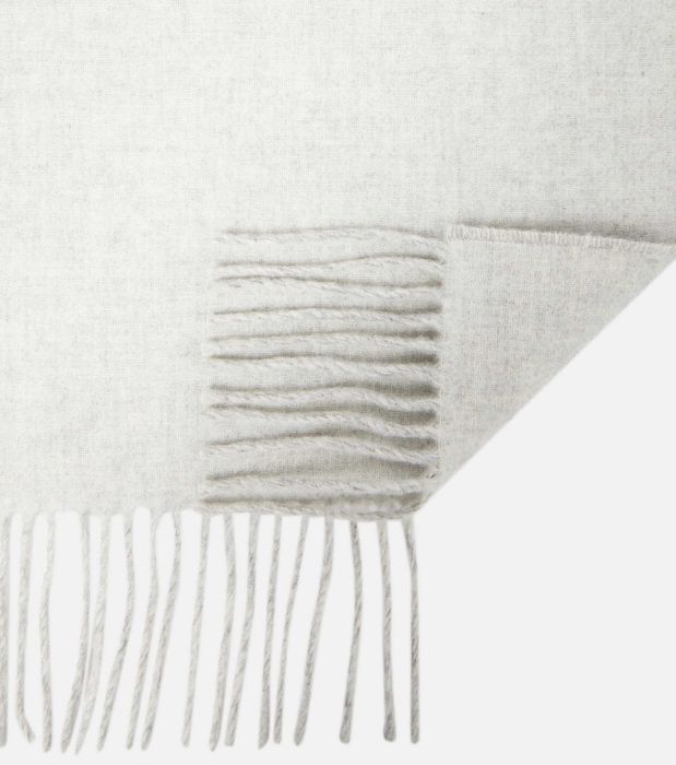 Шарф Jacquemus Logo Jacquard Fringed Edge Scarf Grey
