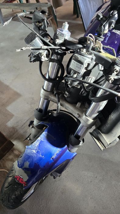 Cbr600rr acidentada