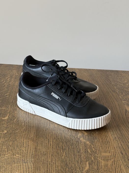 Кеди Puma шкірянні чорні