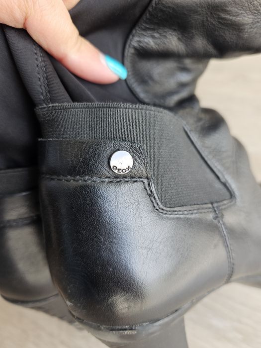 Botas pretas de cano alto Geox 39