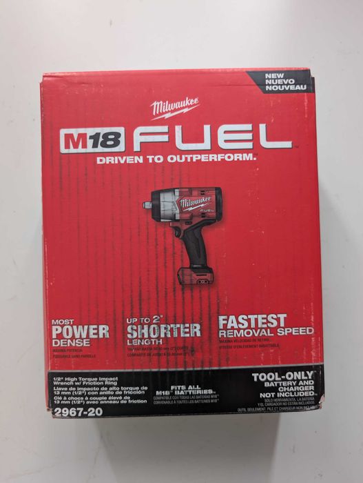 Milwaukee 2967-20 M18 FUEL Акумуляторний ударний гайковерт 1/2″