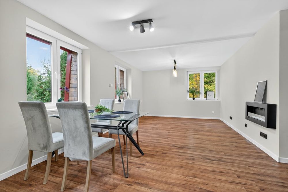 2 pokoje 57 m² w klimatycznym dworku, cicha i zielona okolica
