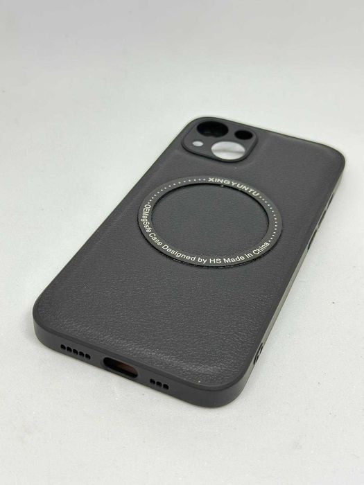 Obudowa Iphone 13 Etui Case Ochronny Czarny a'la skórzane kod 427