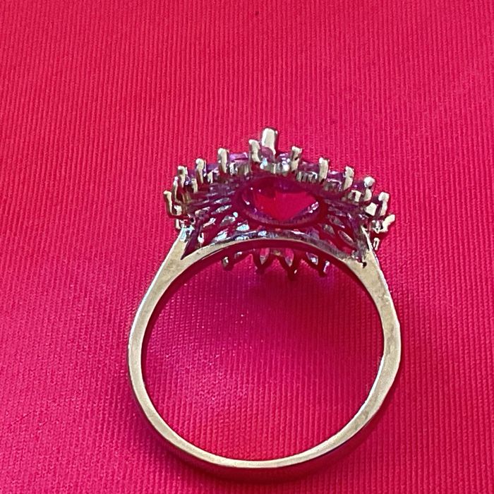 Anel senhora prata 925 tamanho 19 m