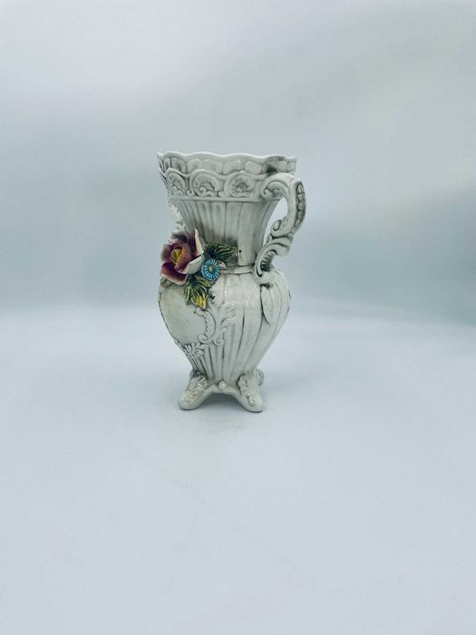 Wazon ceramiczny dekoracyjny Capodimonte Włochy