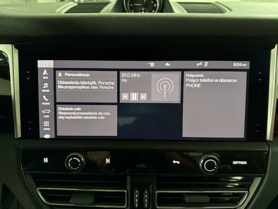 Lampy porsche Macan Konwersja USA - EU Polskie menu kodowanie Mapa