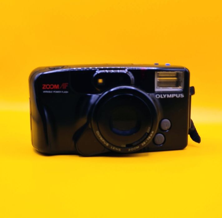 Olympus AZ-210 Superzoom 35 mm • analog • zoom 38–76 mm • sprawny