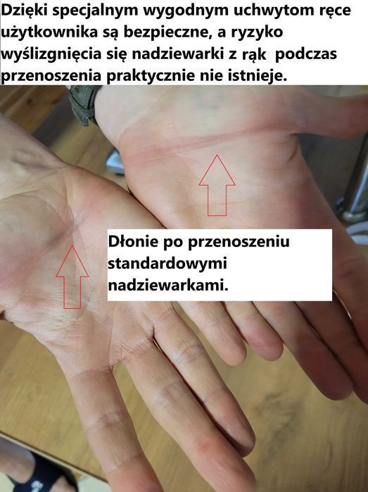 Nadziewarka do kiełbasy kiełbas maszynka pionowa 5L stabilna uszczelki