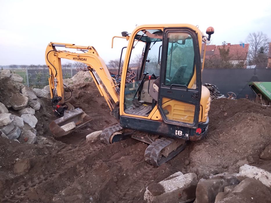 Hyundai Robex 18.9 2018 | 3500 mth | szybkozłącze | 2 łyżki