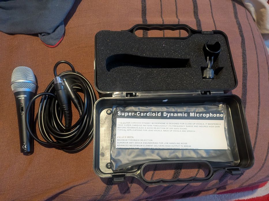 Microfone cabo US Blaster