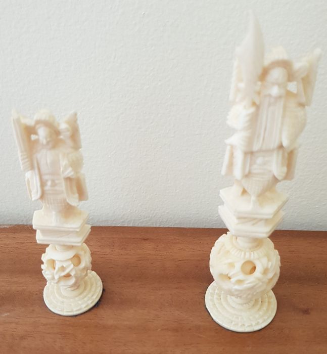 Jogo de xadrez Imperador e Imperatriz da China