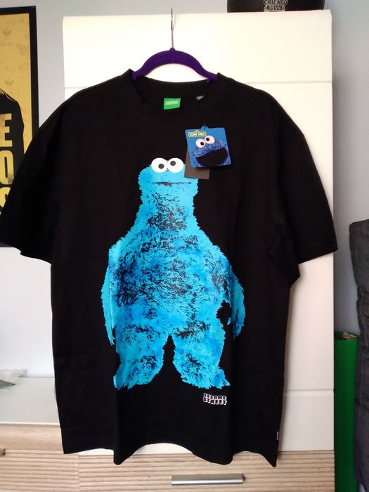 T-shirt Oversize r. M ciasteczkowy potwór, Ulica Sezamkowa
