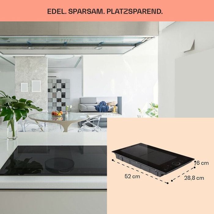 Плита індукційна  Delicatessa Slim Domino із таймером 3500 W(Нiмеччина