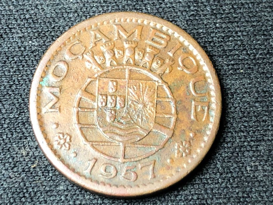 Moçambique 1957 - 50 Centavos Bronze