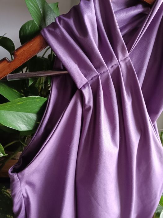 Oryginalna fioletowa sukienka Ichi roz. S