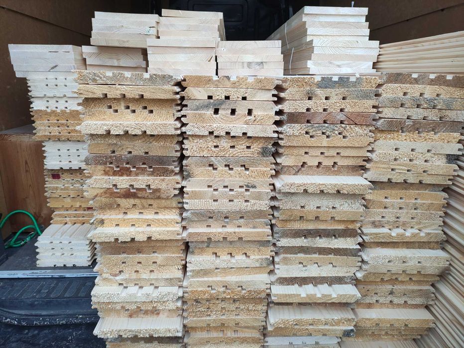 Boazeria Deska elewacyjna Podłoga Deska tarasowa Impregnat Wkręty