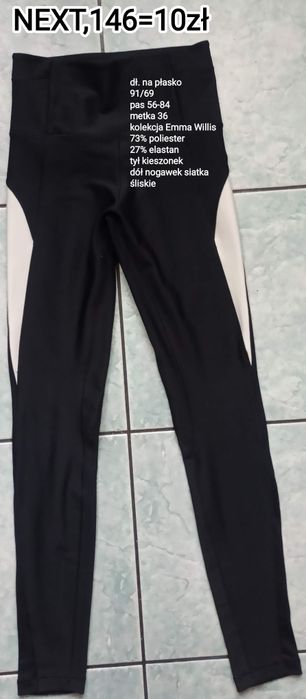 Legginsy dziewczęce next.