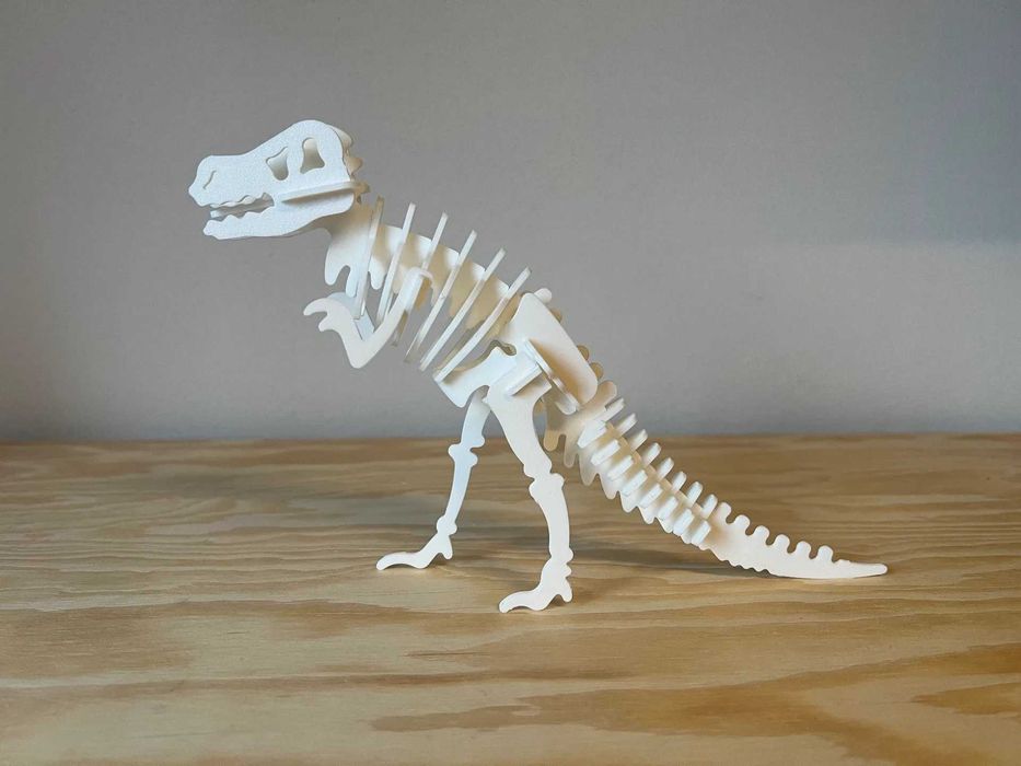 Розвиваюча іграшка 3D пазл динозавр Т-рекс T-rex 29 деталей
