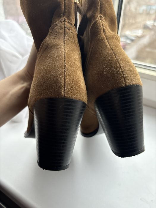 Сапоги ботинки чоботи казаки Mango