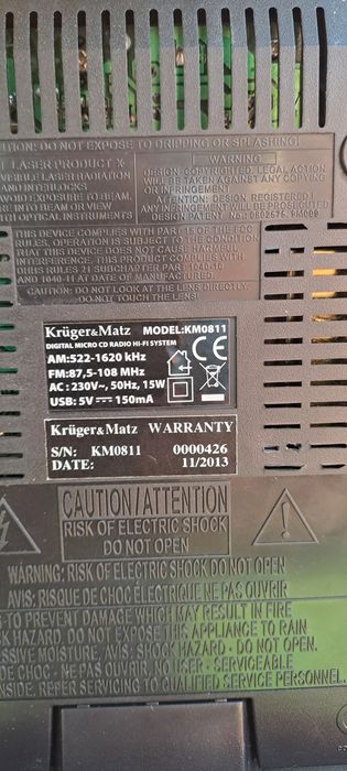 Miiniwieża Kruger&Matz KM0811.