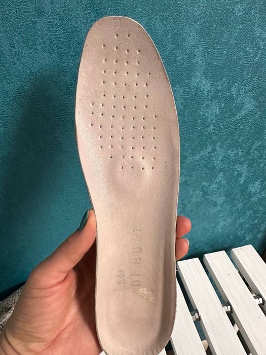 Кожаные ориопедические кеды