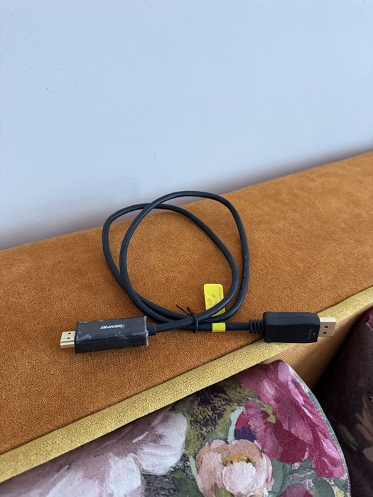 Кабель перехідник Benfei DisplayPort до HDMI 3 розʼємом DisplayPort з та HDMI відеокабель