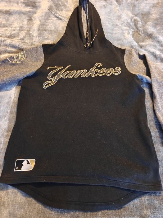 Czarna bluza z kapturem MLB New York Yankees rozmiar L