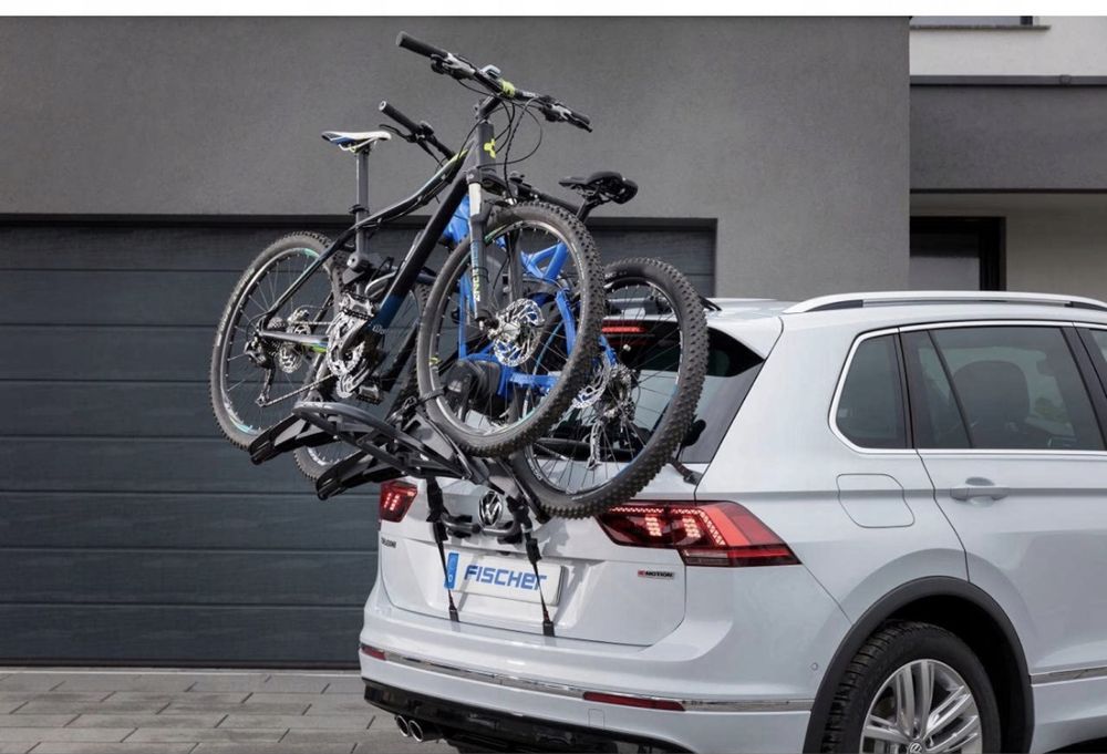 Bagażnik na rowery rowerowy  na klape FISCHER do 45 kg