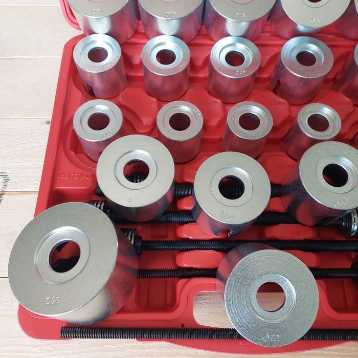 Conjunto Extratores Rolamentos Cinoblocos Manual Universal - 27 peças