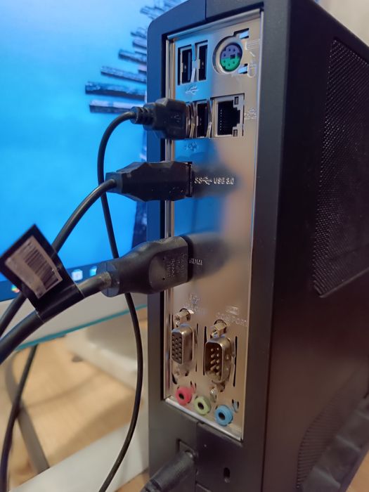 Компьютер ПК  системник монитор мышка клава