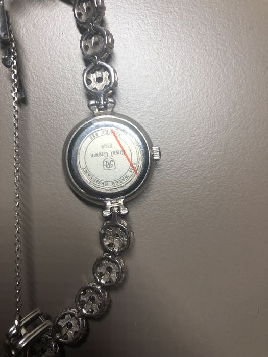 Серебряные женские часы