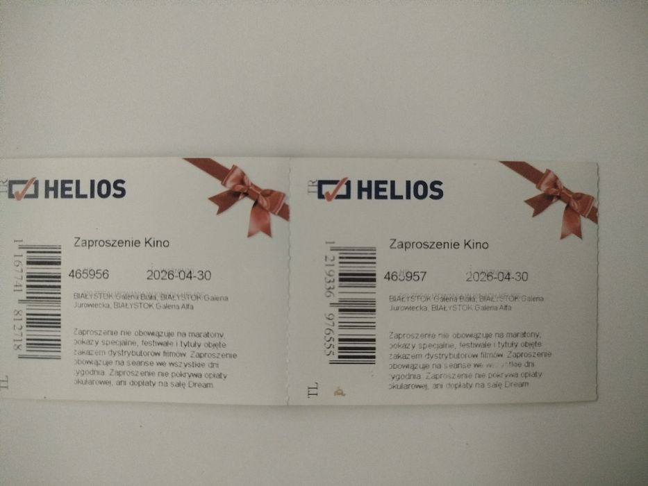 Okazja bilety tanio komplet za 38 zl