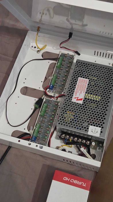 Monitoring zestaw - kamery, rejestrator,2hdd, zasilacz