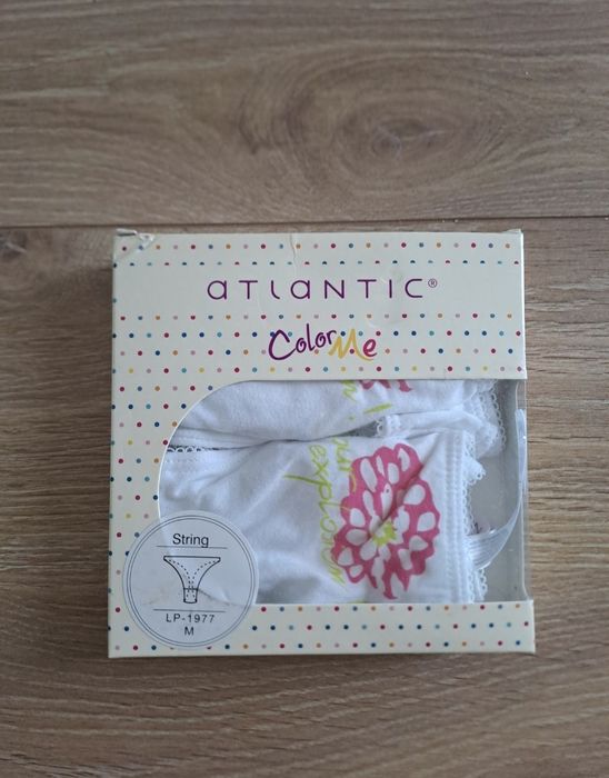 Stringi damskie Atlantic, rozmiar M, 2PACK