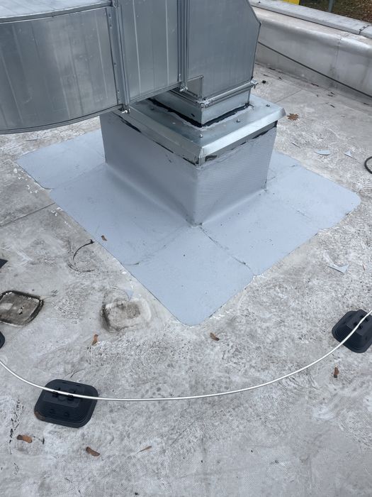 Montaz  Membrana PCV hydroizolacja na tarasy balkony dachy