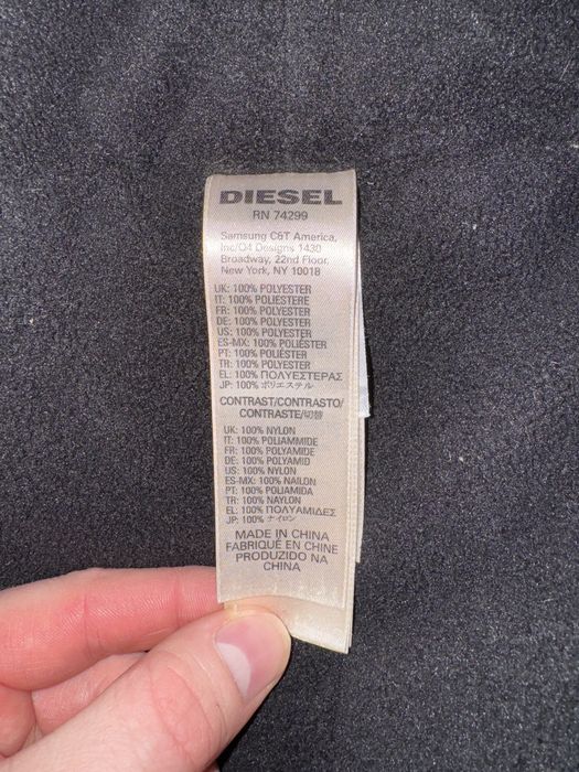 Parka zimowa DIESEL M| Nowa bez metek | Khaki | Ciepła