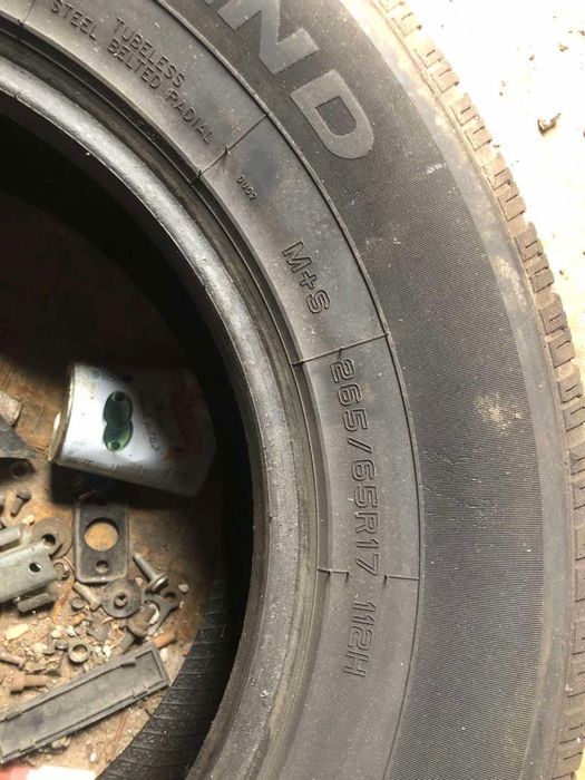 265.65.r17 резина прадо land cruiser 120