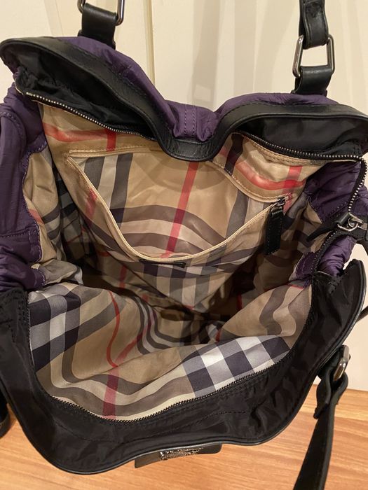 Mala Burberry Roxa