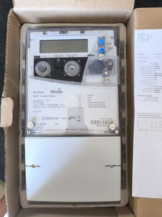 Contador trifásico e monofásico para UPAC produção energia solar