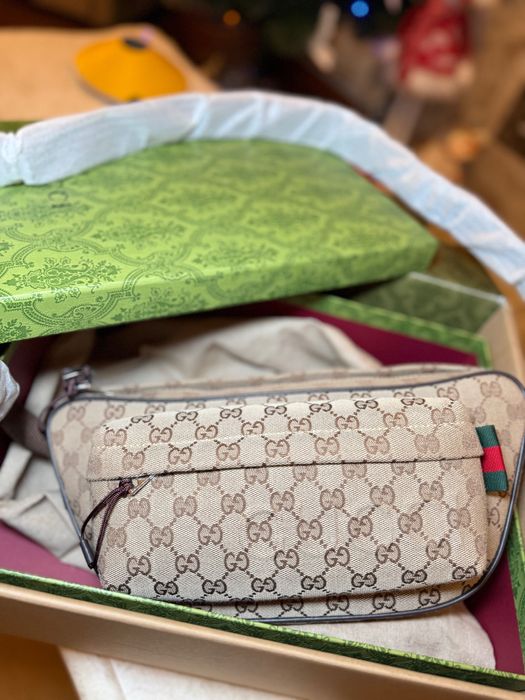 Сумка бананка  Gucci hermes