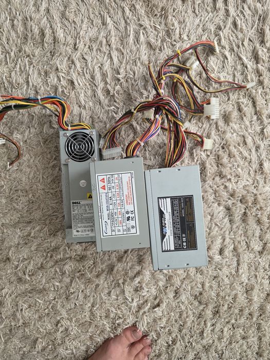 3x zasilacz komputerowy