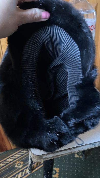 Норковый берет