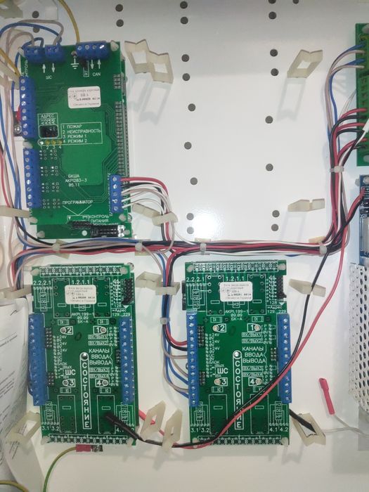 Пожарная сигнализация. Варта-адрес ШПА-03К-1Ш-2В-7Р24П2