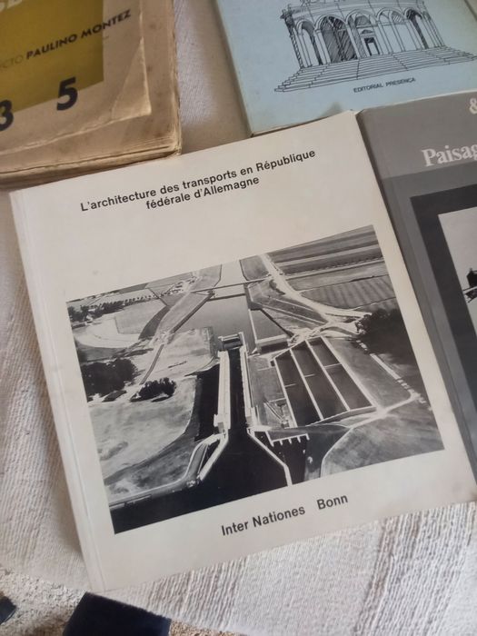 Cinco livros de Arquitectura conjunto barato