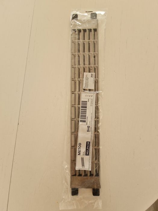 METOD cokół wentylowany stal nierdzewna 60cm  IKEA
Cokół wentylowany,