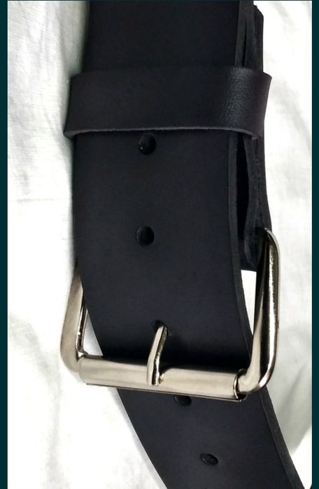 Pas czarny, gruby! Ręczna robota! Gwarancja 15 lat.