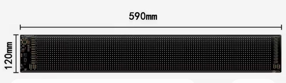 Wyswietlacz matryca LED