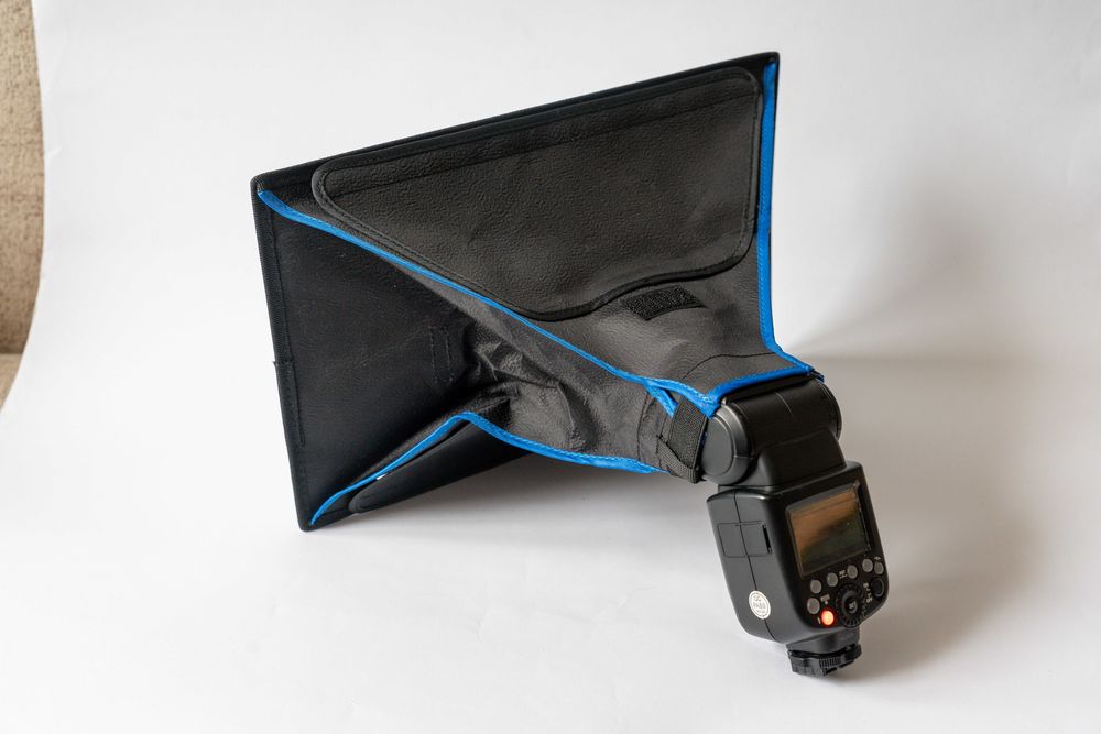 Softbox na reporterską lampę błyskową
