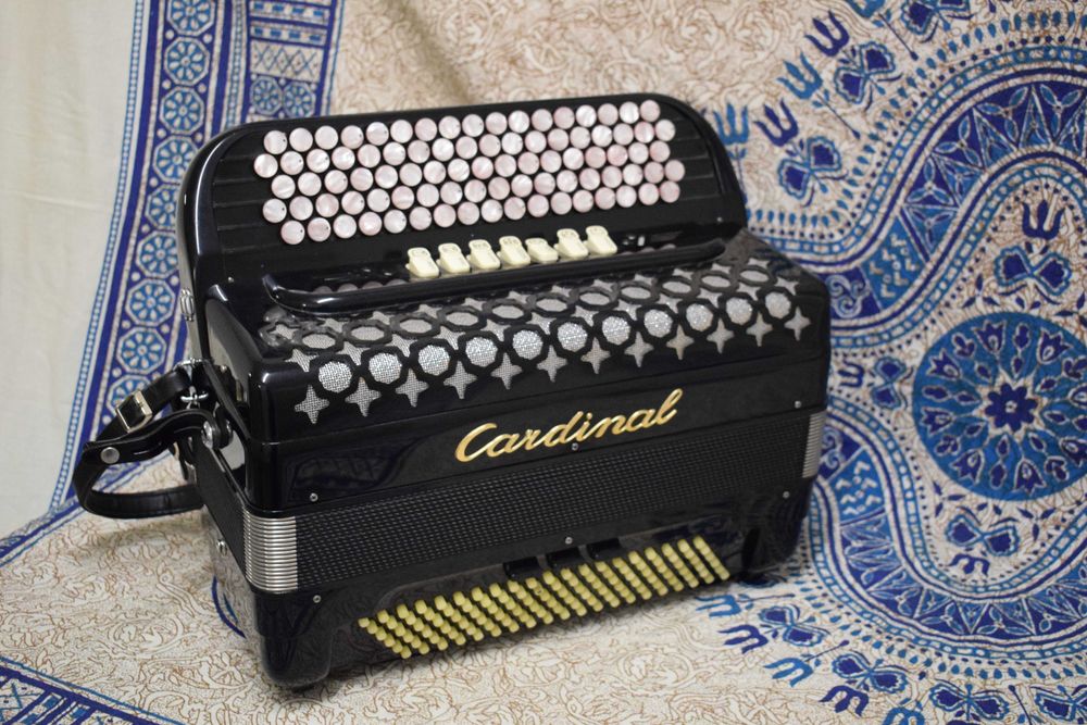 Acordeao Cardinal 4 Voz 120 Baichos, N 58